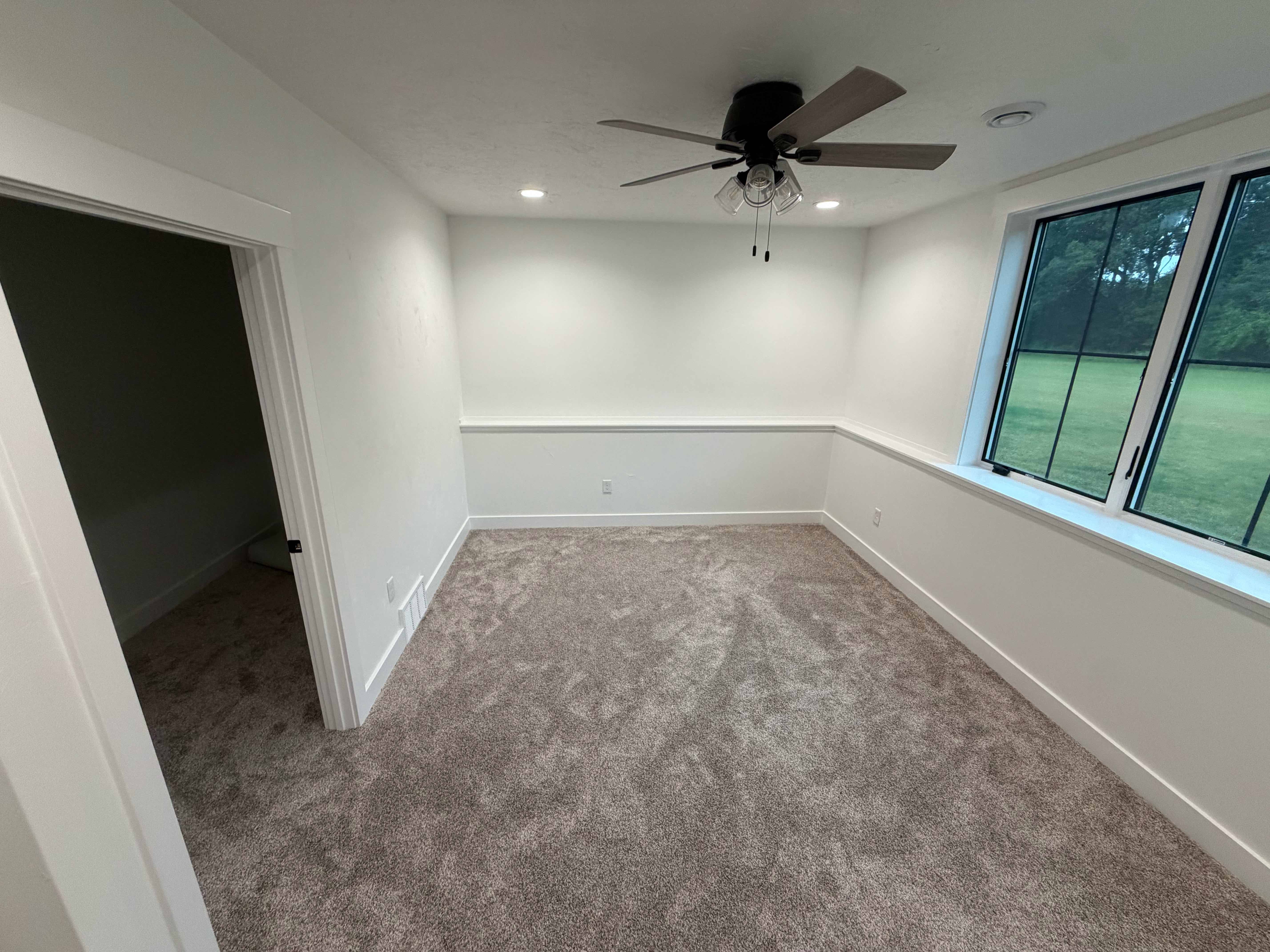 Basement Guest Bedroom with Egress Window